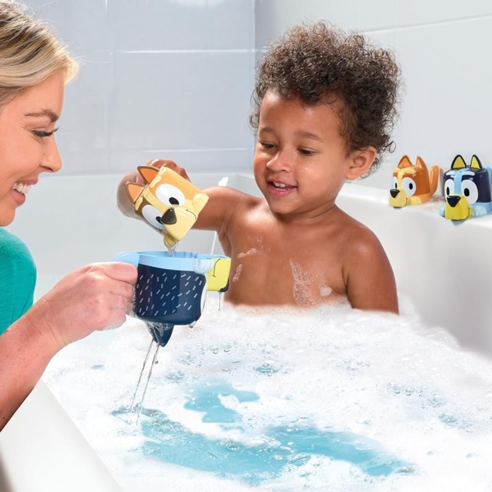 Bluey Stacking Pourer Bath Toy - NEW - Picture 3 of 4